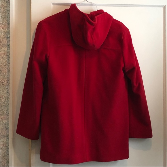 Women’s vintage pea coat with a hood. - Picture 3 of 3